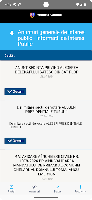 Comuna Ghelari App Screenshot 1