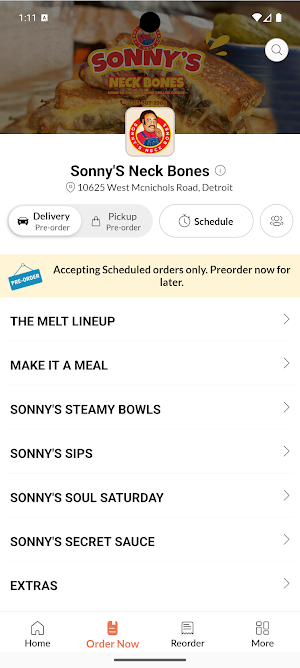 Sonny'S Neck Bones Screenshot 1