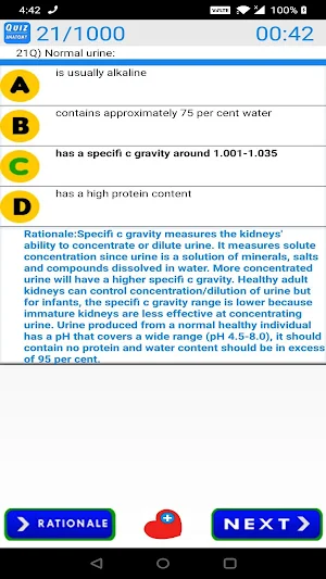 Anatomy 2000 Questions Quiz Screenshot 3