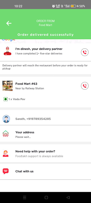 Foodlakh Screenshot 2