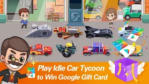 Idle Car Tycoon:  Money Clicker Adventure Screenshot 0