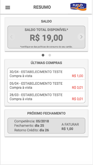 FlexoCard Screenshot 1