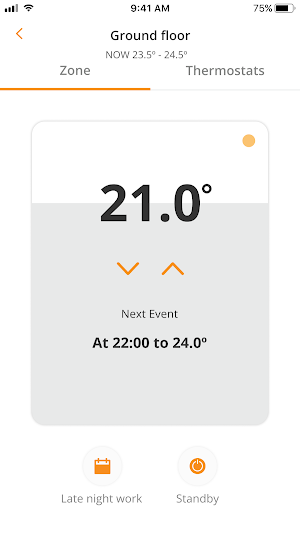 Schlüter®-TR-Control Screenshot 2