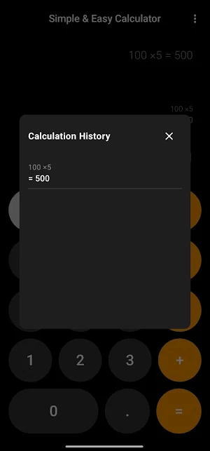 Easy & Simple Calculator App Screenshot 3