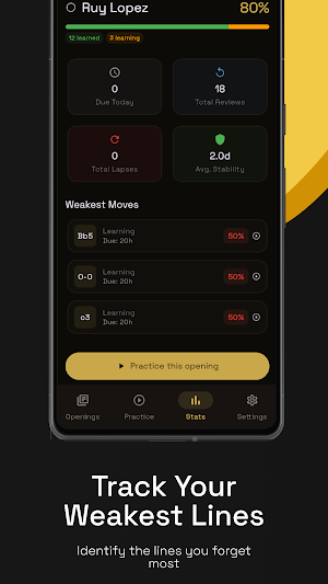 ChessRecall: Chess Openings Screenshot 3