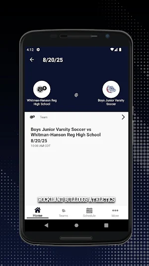 Rockland Bulldogs Athletics Screenshot 2
