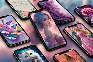 Wallpapers for Girls Screenshot 0