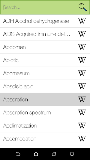 Biology  Dictionary Screenshot 1