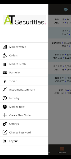 ATS e-trade Screenshot 1