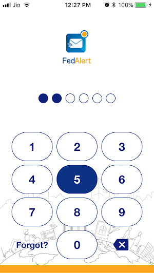 FedAlert Screenshot 1