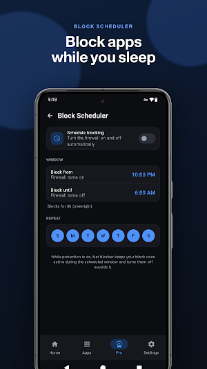 Net Blocker: App Firewall Screenshot 3