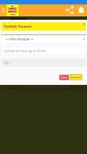 Mitra Bakso Benhil Screenshot 2