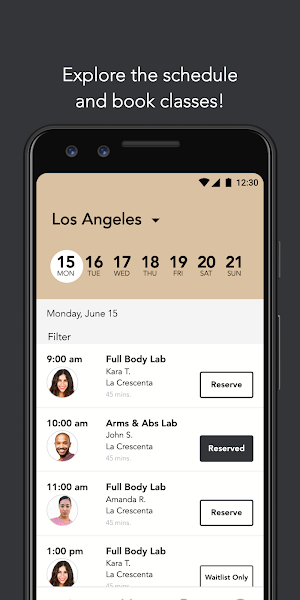 Lab Lagree Screenshot 2
