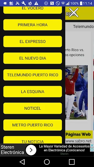 Noticias de Puerto Rico APP Screenshot 3