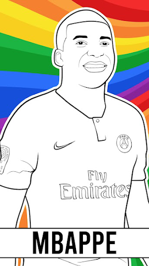 Football Players Coloring Book Screenshot 2