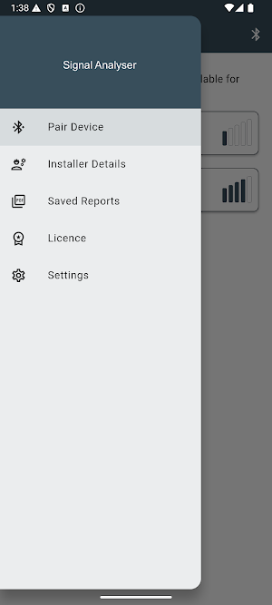 Signal Analyser Screenshot 1