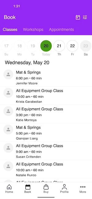 Lates Pilates Studio screenshot 2