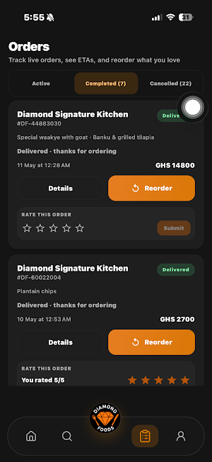 Diamond Food Screenshot 2