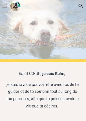 Coach Kalm Fançais Screenshot 0