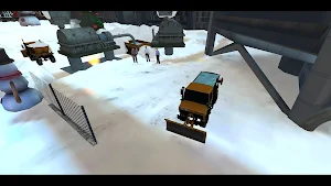 US Snow Excavator: Clean Roads Screenshot 1
