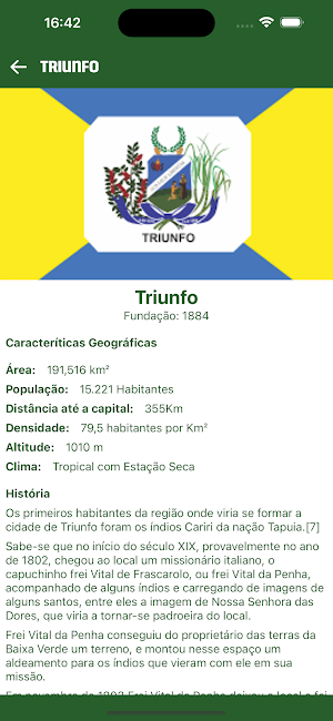 Descubra Triunfo Screenshot 2