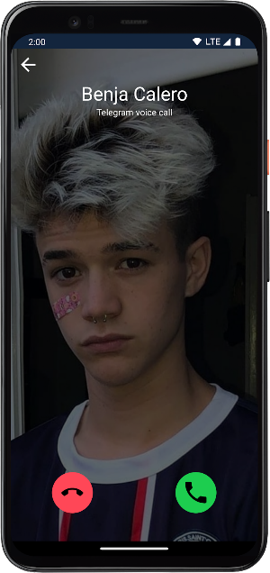 Benja Calero Llamada Falsa Screenshot 3
