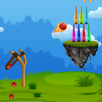 Bottle Shooting Game Mini game