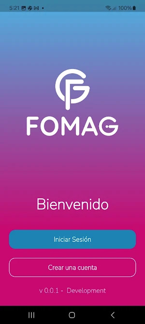 Fomag App Móvil Screenshot 1