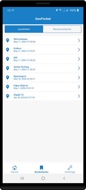 GeoPocket Screenshot 2
