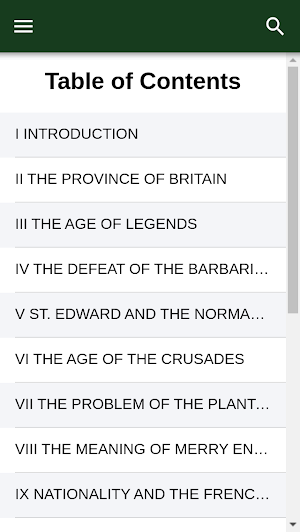 A Short History of England - Public Domain Screenshot 0