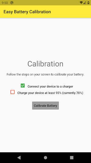 Easy Battery Calibration Screenshot 2