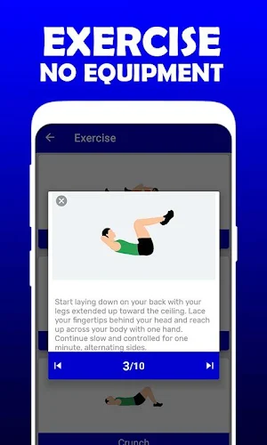 Home Workout – No equipment Required Screenshot 3