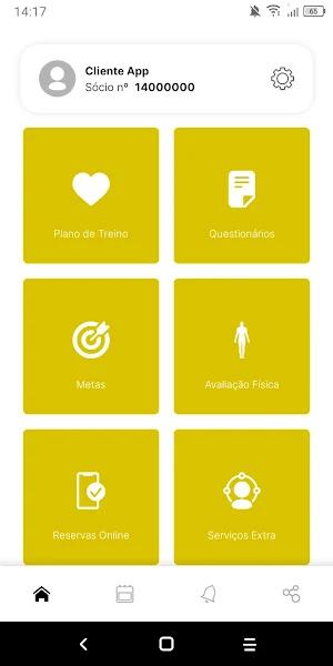 ONFITFitnessForLife Screenshot 1