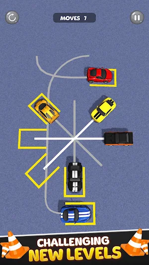 Car Parking Order Car Escape Screenshot 2
