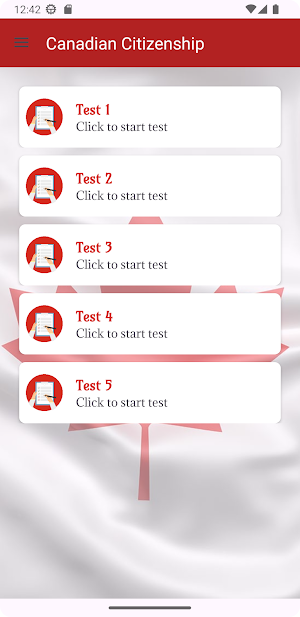 Canadian Citizenship Test 2024 Screenshot 1