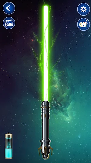 Lightsaber Red Laser Gun Games Screenshot 0