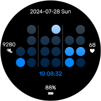 Binary Clock Watch Face