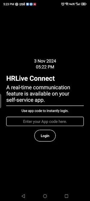 HRLive-Connect Screenshot 0