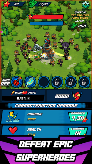 Last Villain: Idle TD Game Screenshot 0