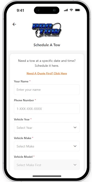 Pro Tow Kansas City - Book Tow Screenshot 0
