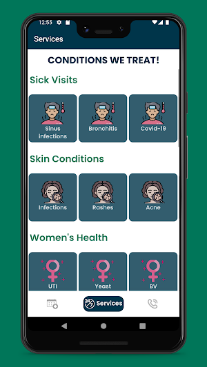 TX Telehealth Screenshot 2