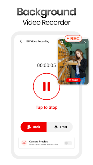 Screen Recorder - BG Recorder Screenshot 2