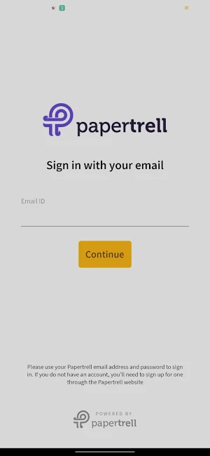 Papertrell V2 Screenshot 1