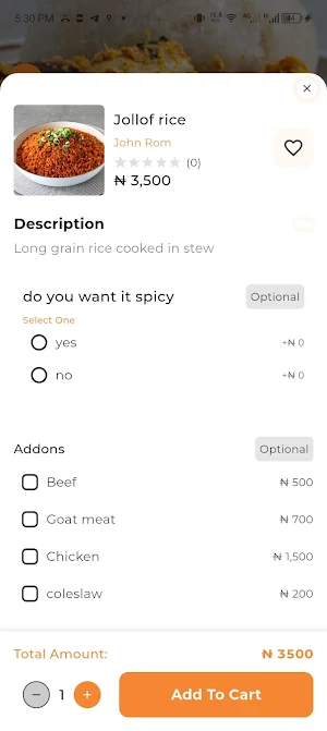 Wakafoods Screenshot 3