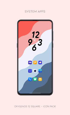 OxygenOS 12 square - icon pack Screenshot 0