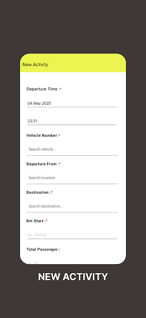 Bus Driver Activity Screenshot 1