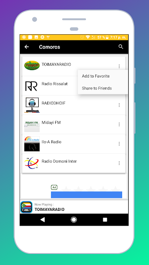 Radio Comoros + Radio FM AM Screenshot 2