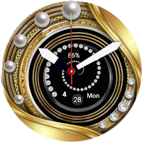 Premium Gold Watch Face