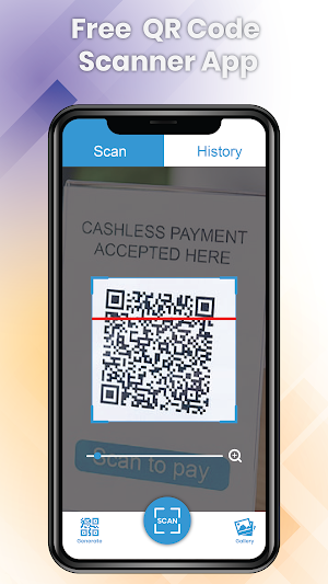 QR Scanner & Barcode Reader Screenshot 0