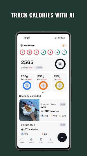 MealScan: Food Calorie Tracker Screenshot 0